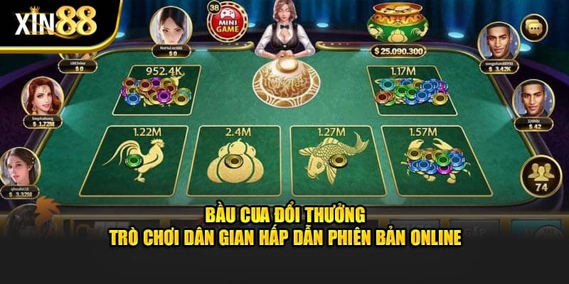 Bầu Cua Đổi Thưởng - Trải Nghiệm Chơi Game Hấp Dẫn Tại XIN88 2 bầu cua đổi thưởng 2